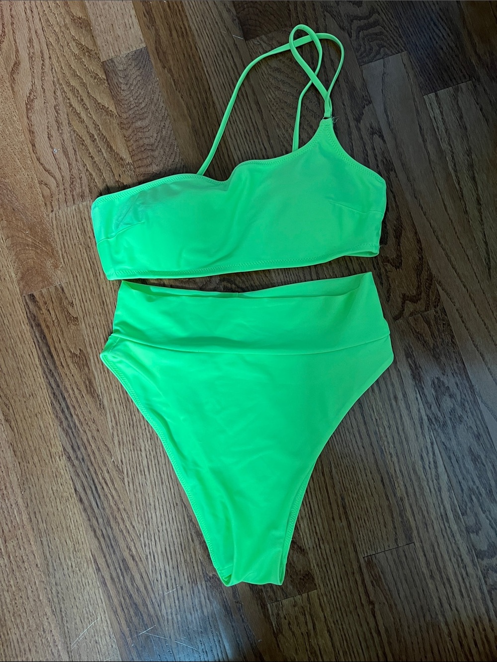 Aerie neon swimsuit